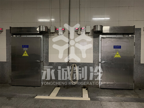 山東藍(lán)潤水產(chǎn)有限公司魚柳加工-30度速凍間